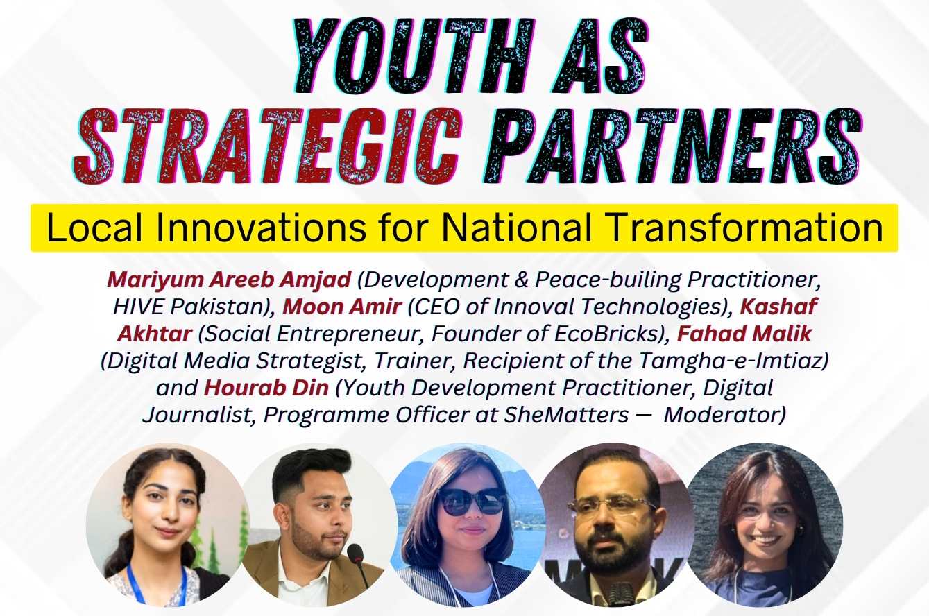 Youth as strategic Partners: Local Innovations for National Transformation