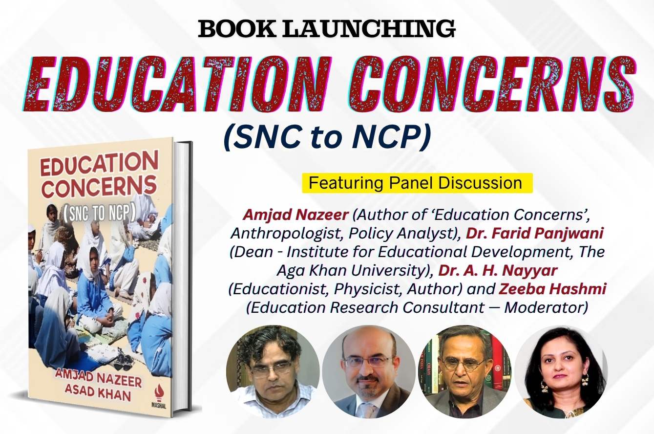 Book Launch: Education Concerns (SNC to NCP)