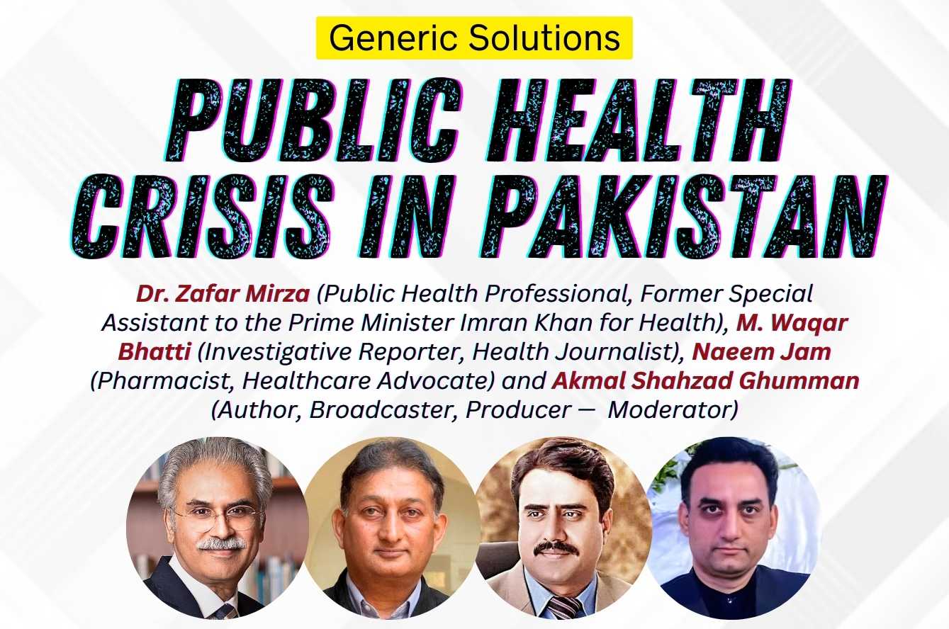 Public Health Crisis in Pakistan: Generic Solutions