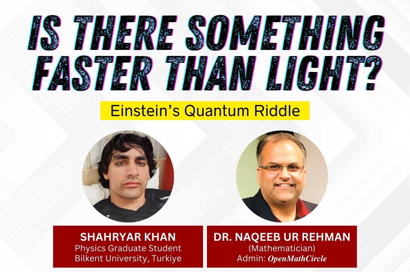 Is There Something Faster than Light? Einstein’s Quantum Riddle