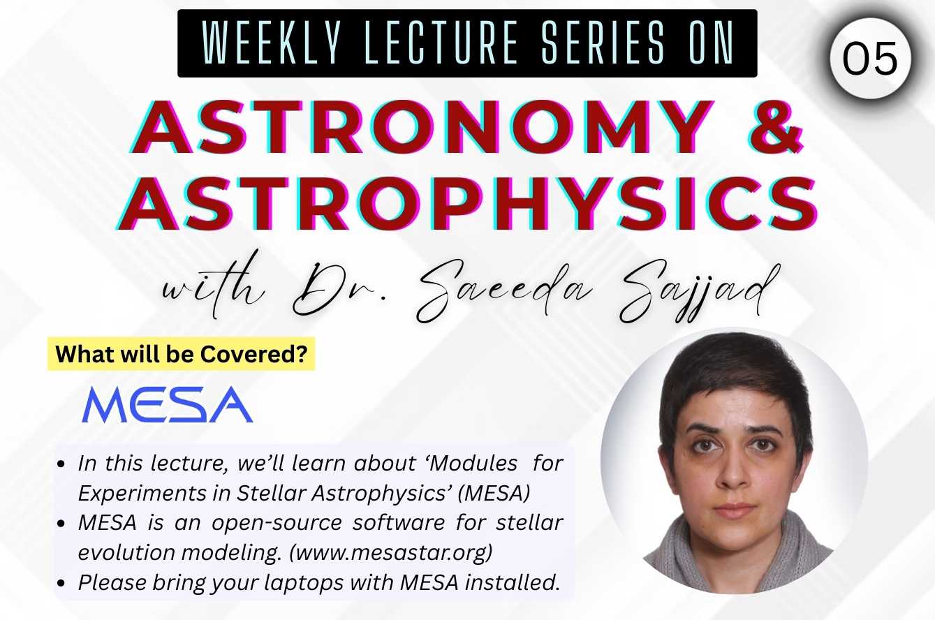 Lecture Series on Astronomy & Astrophysics (5)