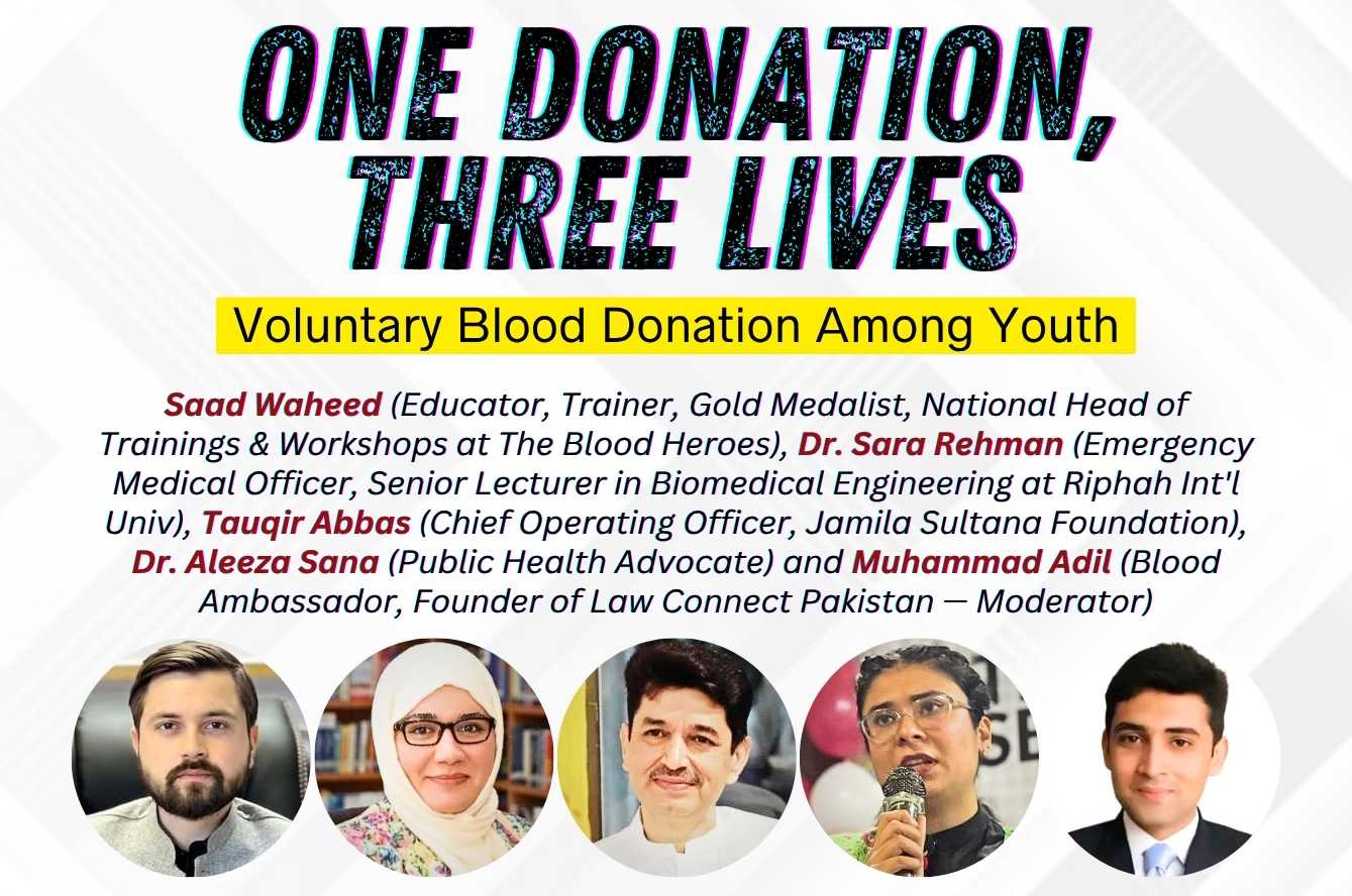 One Donation, Three Lives: Voluntary Blood Donation Among Youth
