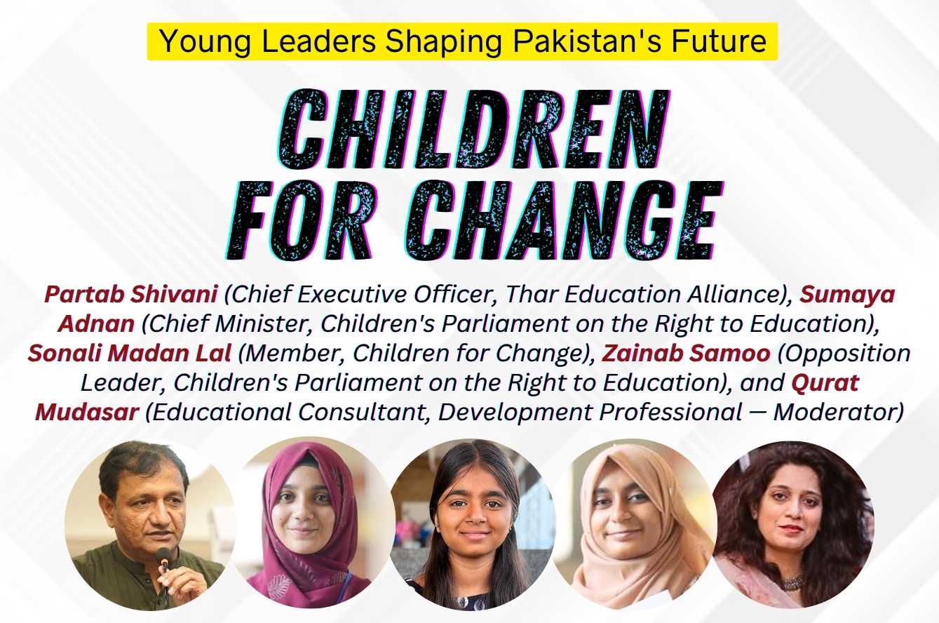 Children for Change: Young Leaders Shaping Pakistan’s Future