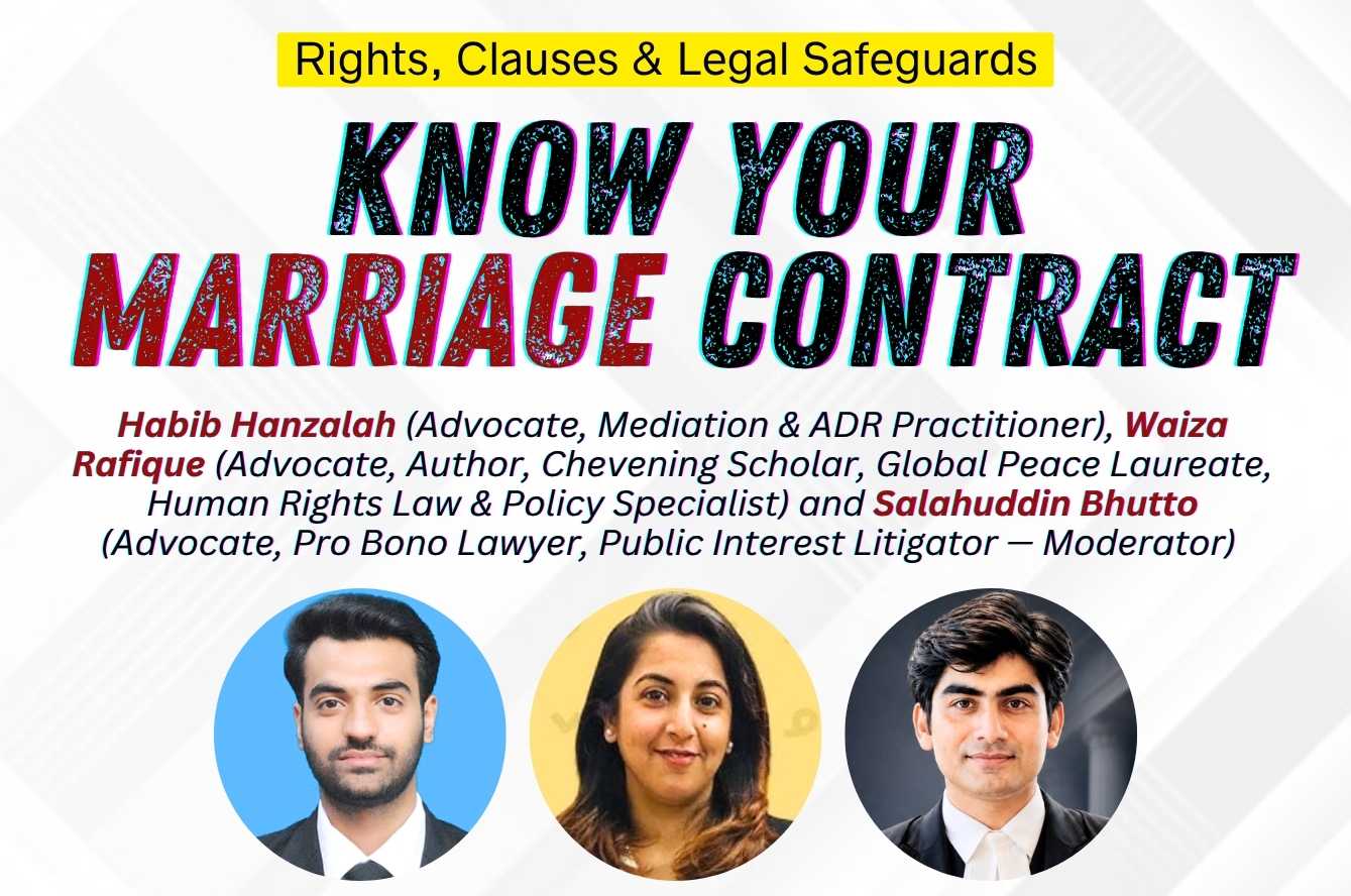 Know Your Marriage Contract: Rights, Clauses and Legal Safeguards