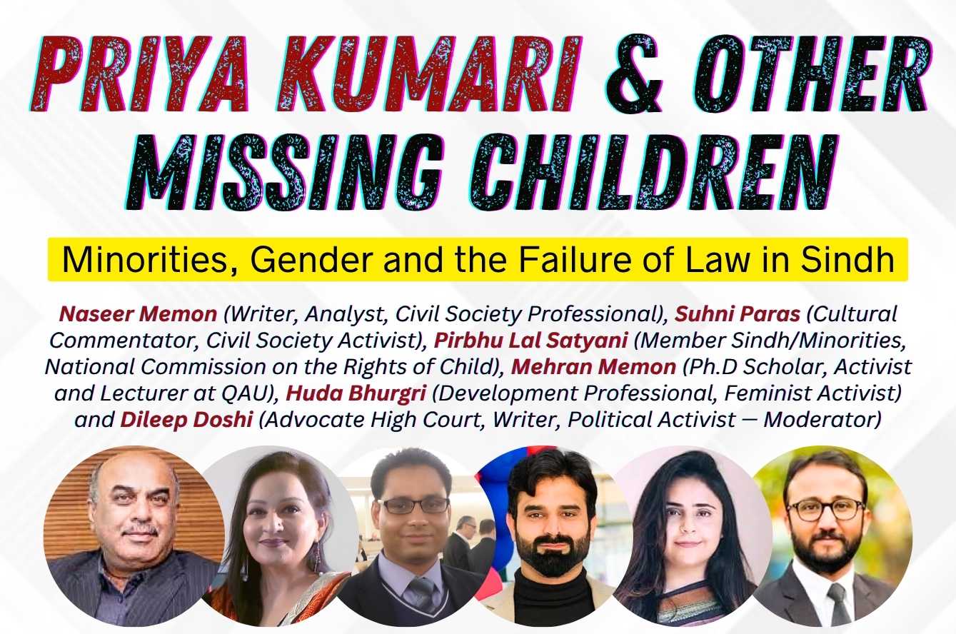 Priya Kumari & Other Missing Children: Minorities, Gender and the failure of Law in Sindh
