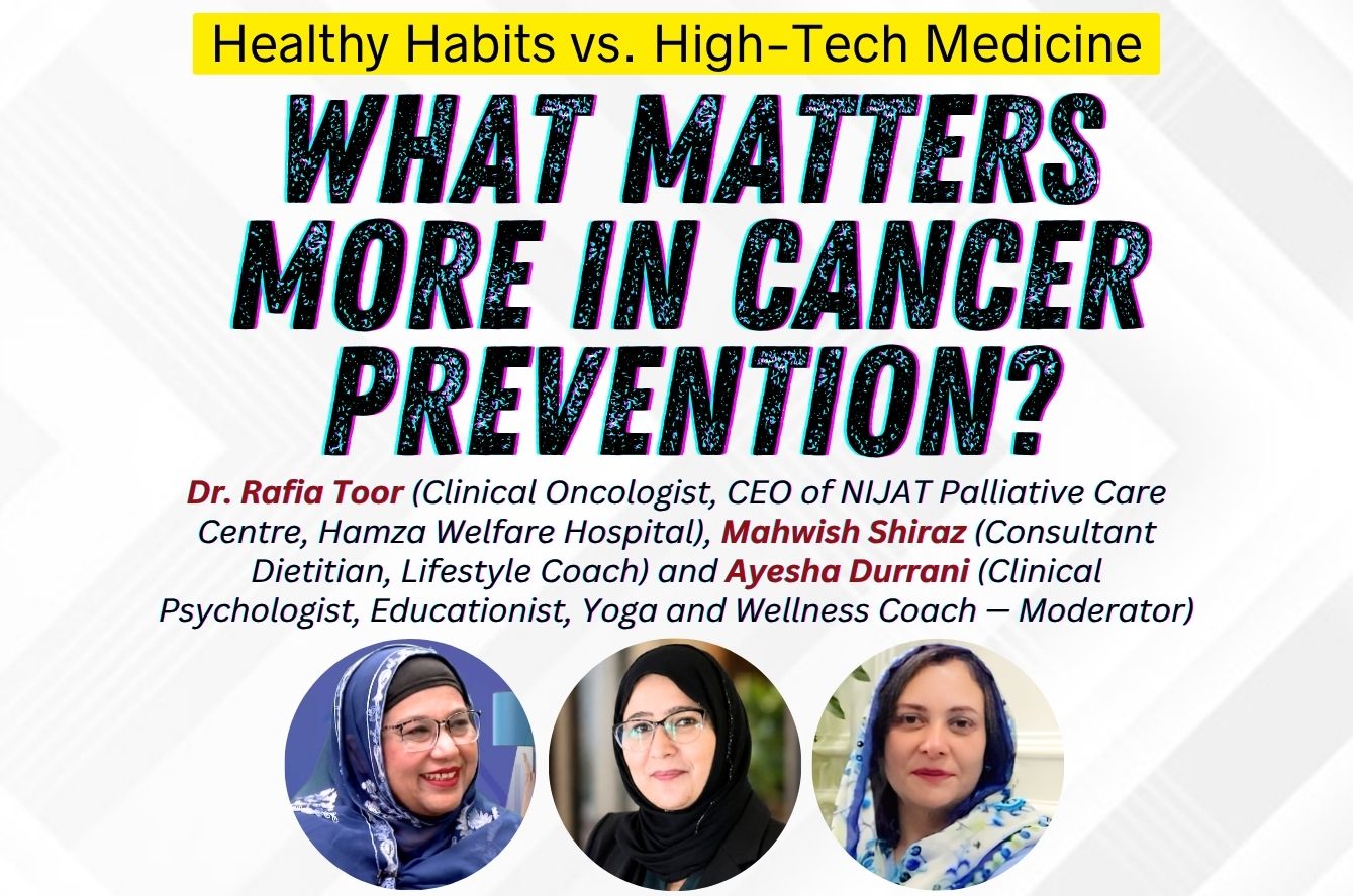 Healthy Habits vs. High-Tech Medicine: What Matters More in Cancer Prevention?
